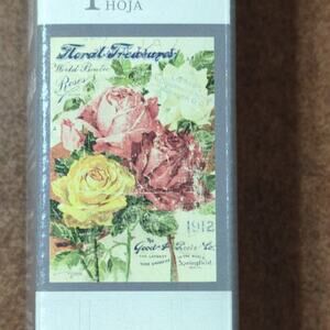 IOD Redesign with Prima Floral Treasure Transfer 24 X 36 French Country Shabby